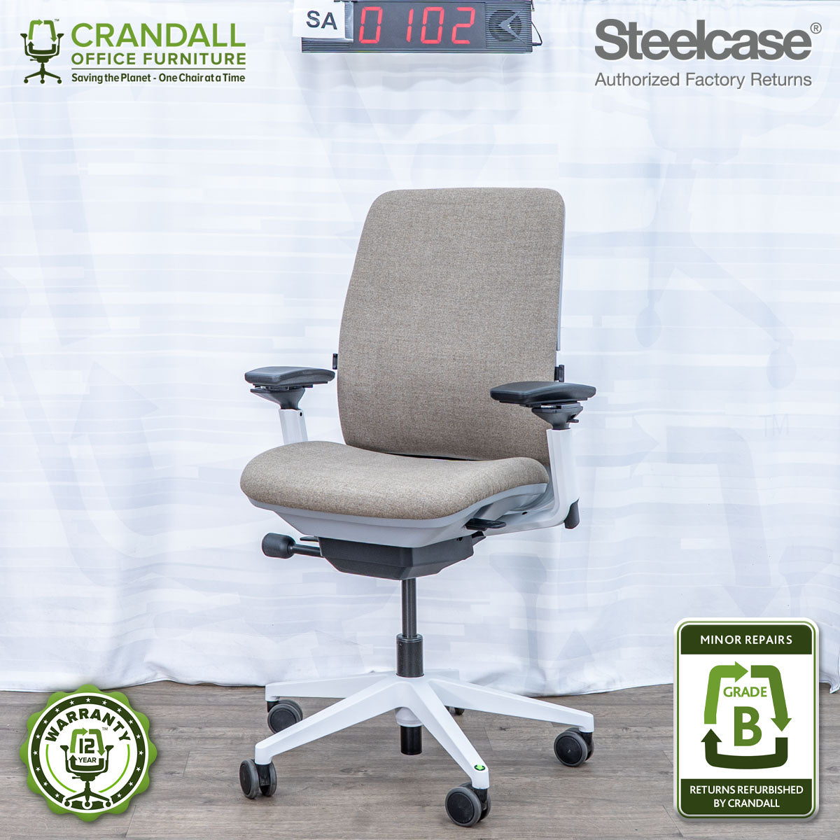 SA-0102 - Steelcase Amia  - Grade B