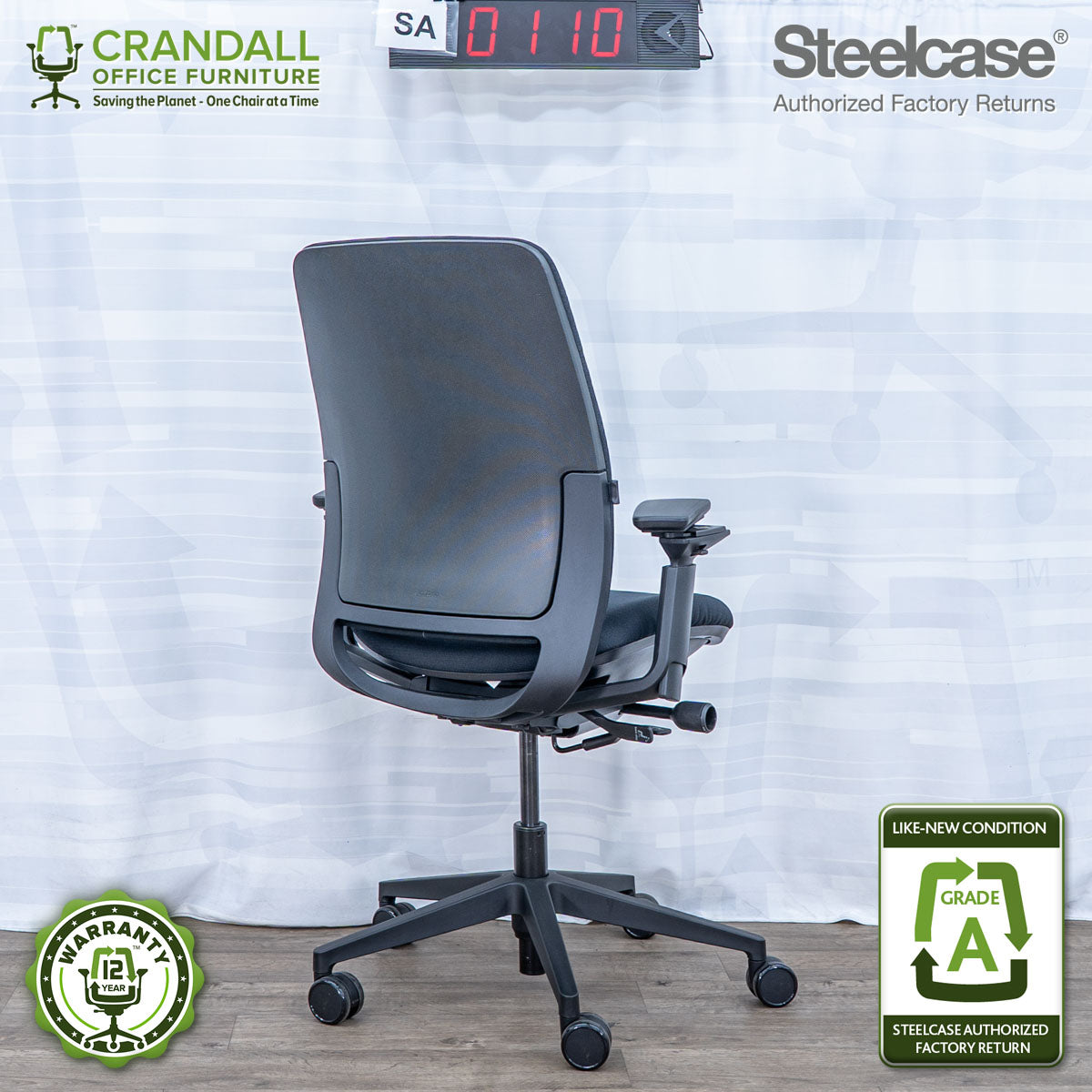 SA-0110 - Steelcase Amia  - Grade A