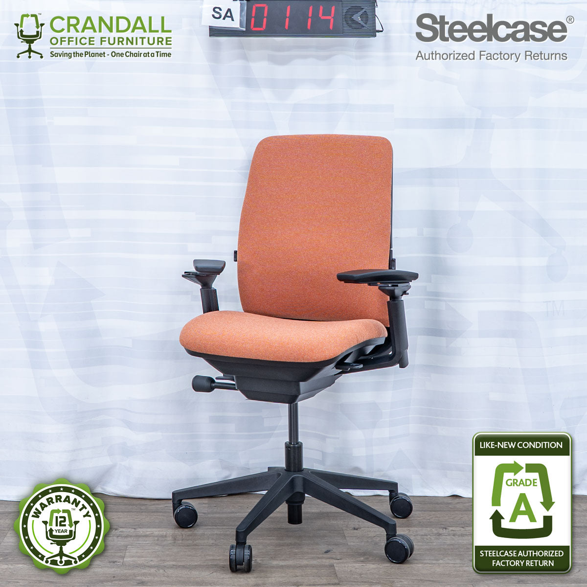 SA-0114 - Steelcase Amia  - Grade A