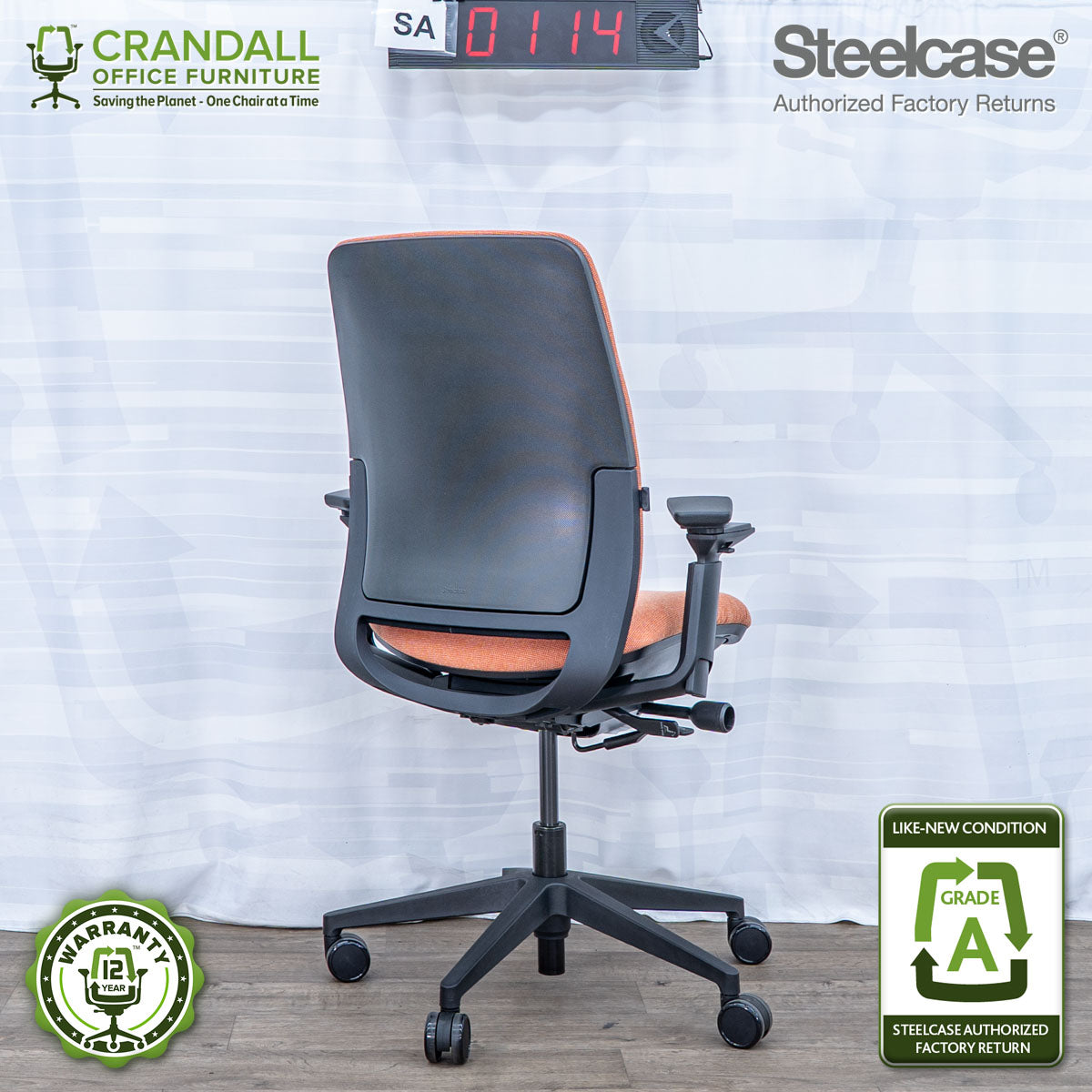 SA-0114 - Steelcase Amia  - Grade A