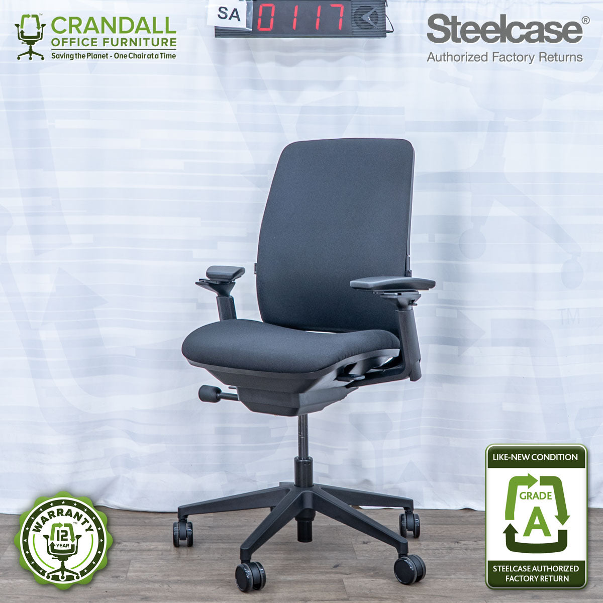SA-0117 - Steelcase Amia  - Grade A
