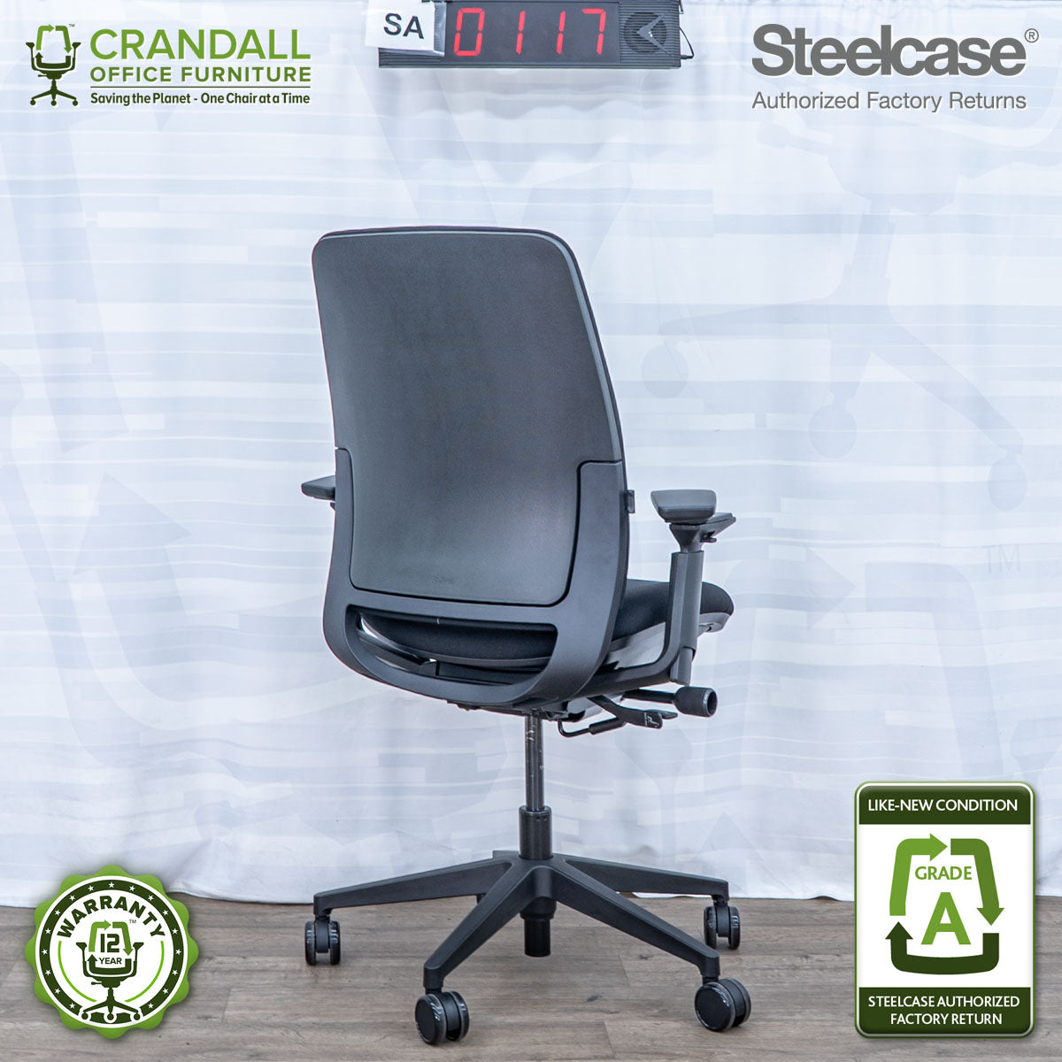 SA-0117 - Steelcase Amia  - Grade A
