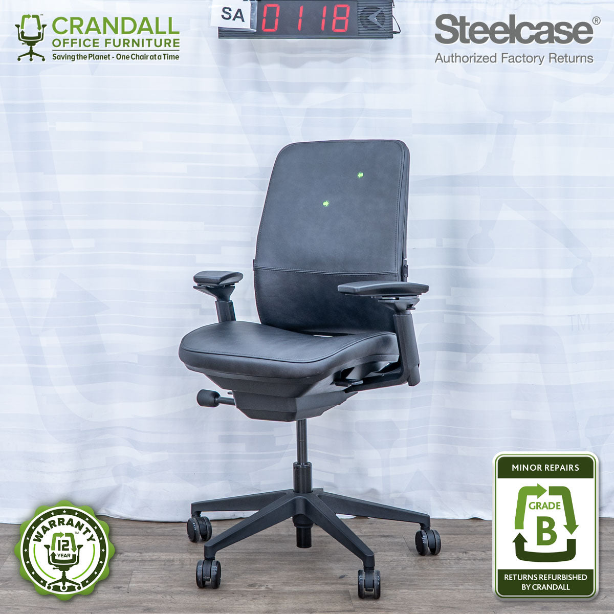 SA-0118 - Steelcase Amia  - Grade B