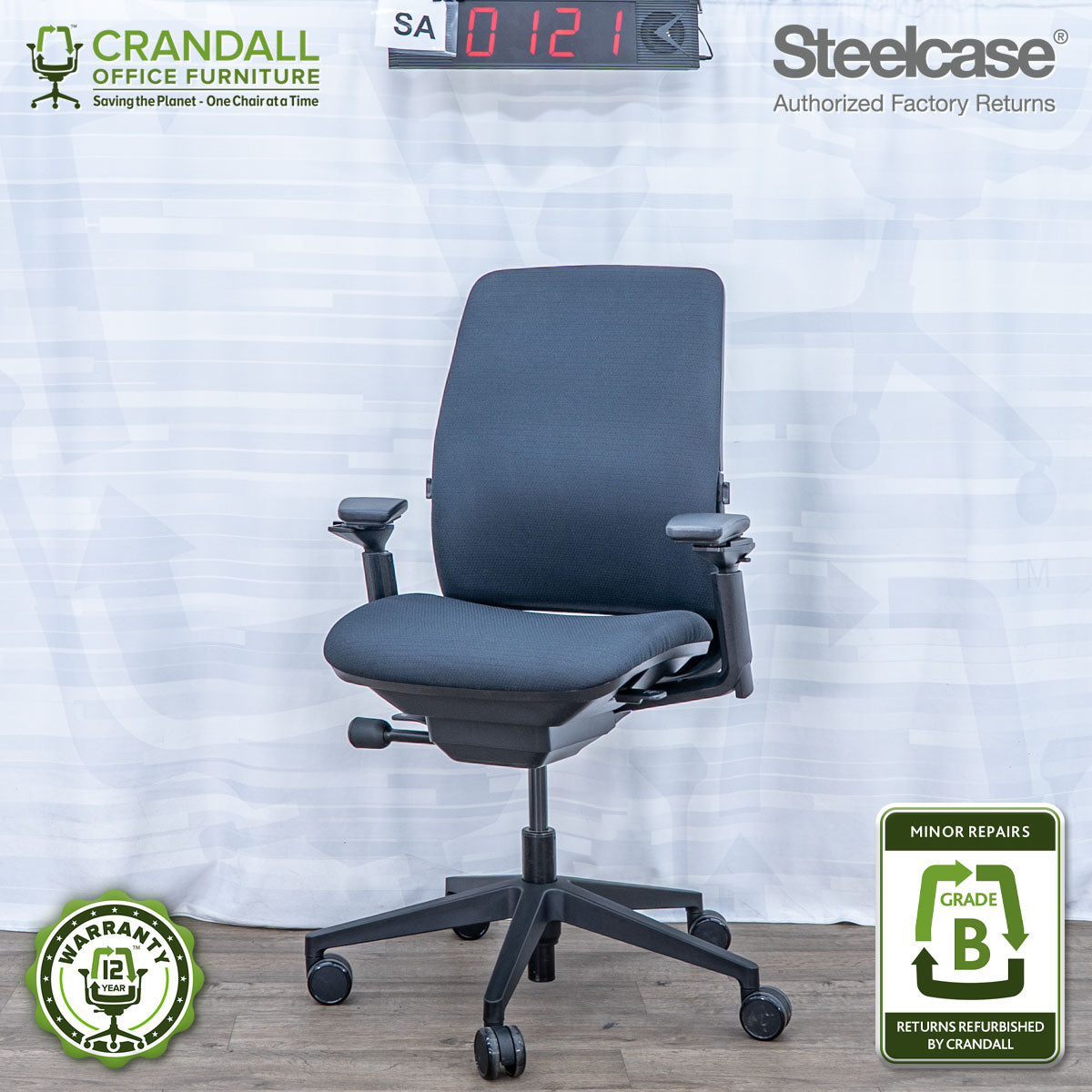 SA-0121 - Steelcase Amia  - Grade B