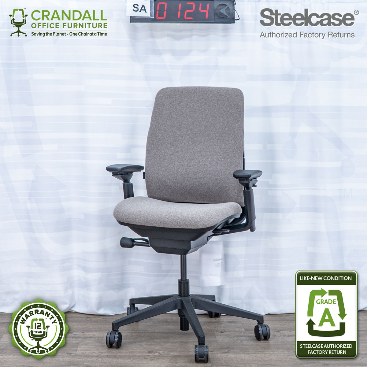 SA-0124 - Steelcase Amia - Grade A