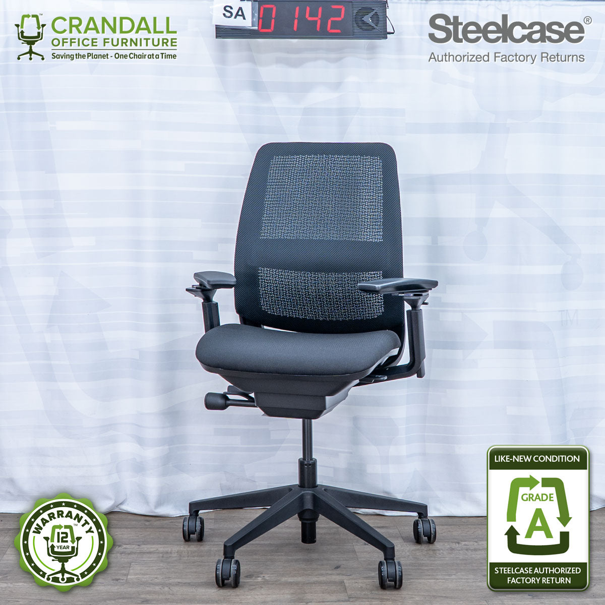 SA-0142 - Steelcase Amia - Grade A