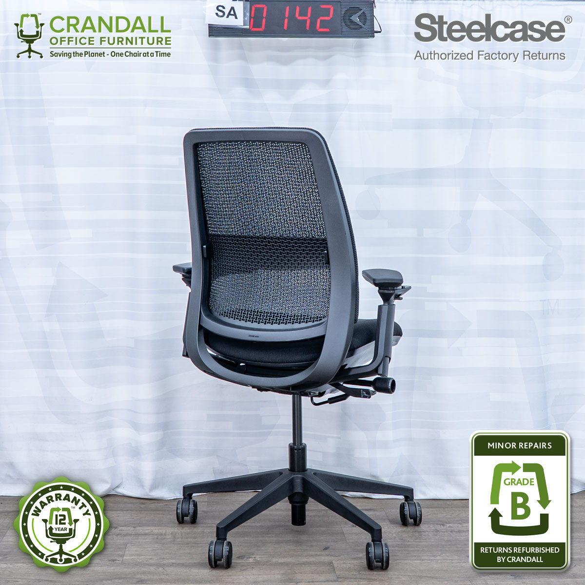 SA-0142 - Steelcase Amia - Grade A