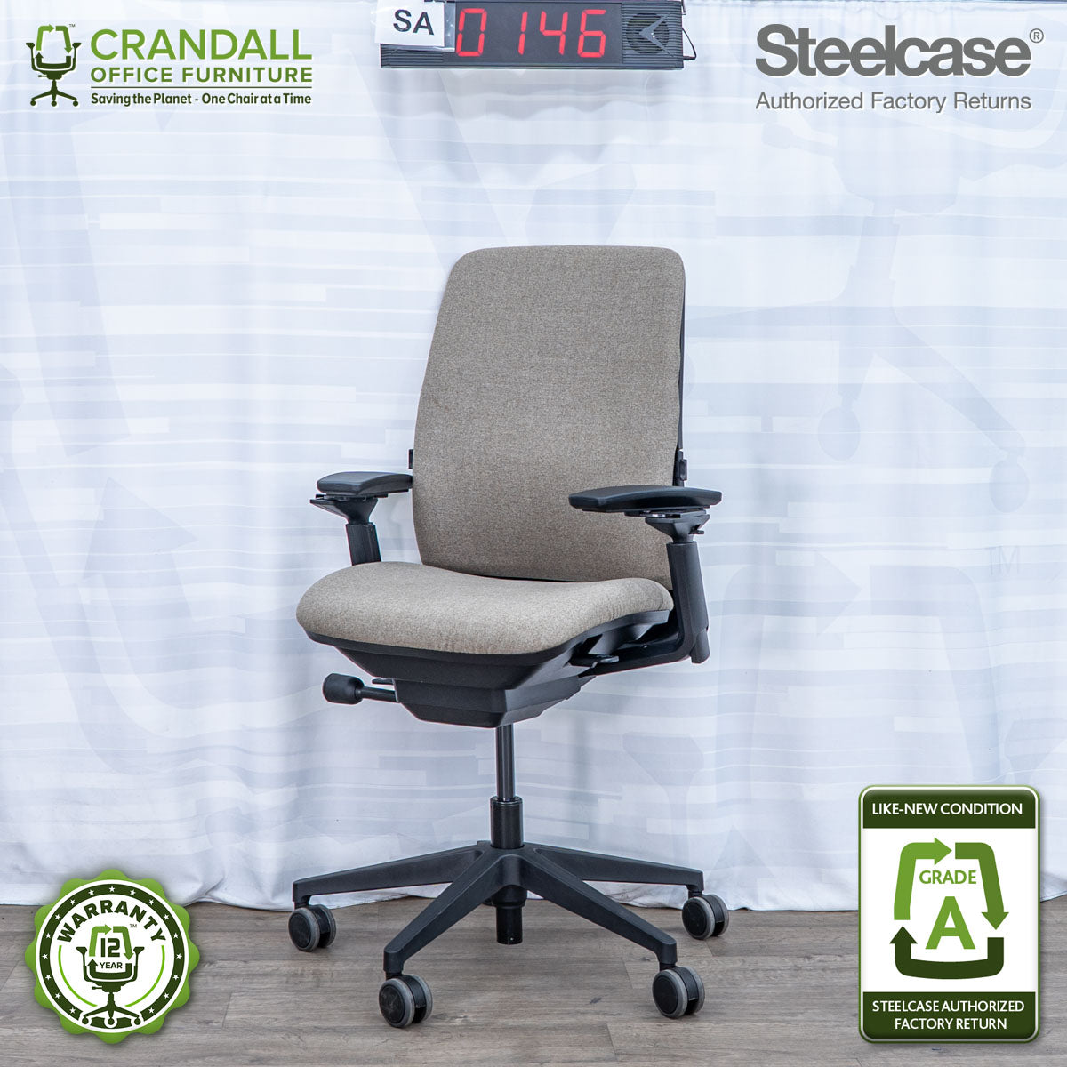 SA-0146 - Steelcase Amia - Grade A
