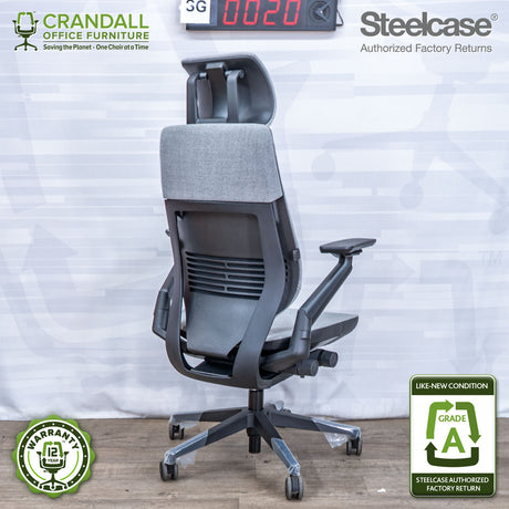 SG-0020 - Steelcase Gesture with Headrest - Grade A