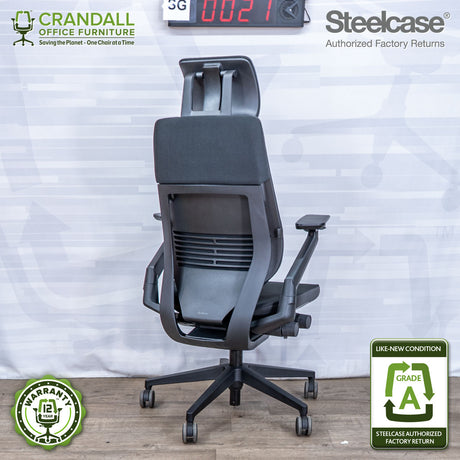 SG-0021 - Steelcase Gesture with Headrest - Grade A