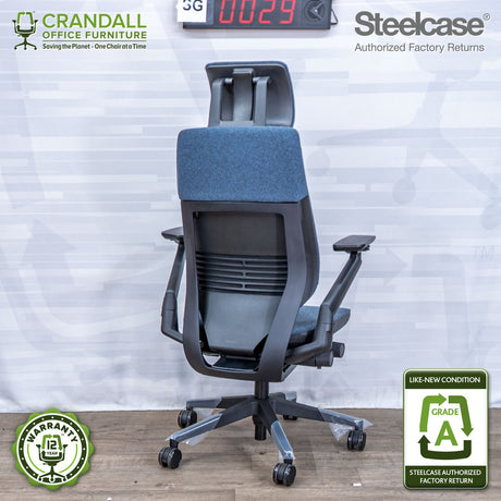 SG-0029 - Steelcase Gesture with Headrest - Grade A
