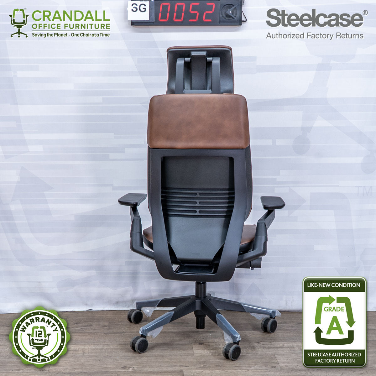 SG-0052 - Steelcase Gesture with Headrest  - Grade A
