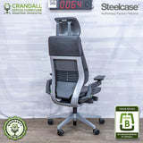 SG-0064 - Steelcase Gesture with Headrest  - Grade B