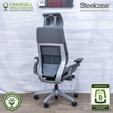 SG-0067 - Steelcase Gesture with Headrest  - Grade B