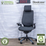 SG-0069 - Steelcase Gesture with Headrest  - Grade A