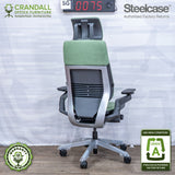 SG-0075 - Steelcase Gesture with Headrest  - Grade A