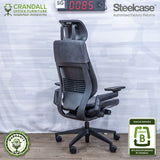 SG-0085 - Steelcase Gesture with Headrest  - Grade B