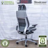 SG-0086 - Steelcase Gesture with Headrest  - Grade B