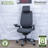 SG-0089 - Steelcase Gesture with Headrest  - Grade B
