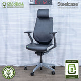 SG-0112 - Steelcase Gesture with Headrest  - Grade B