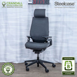 SG-0117 - Steelcase Gesture with Headrest  - Grade B