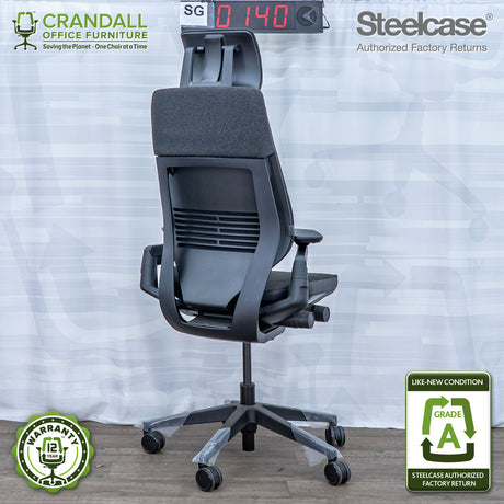 SG-0140 - Steelcase Gesture with Headrest  - Grade A
