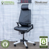 SG-0155 - Steelcase Gesture with Headrest  - Grade A