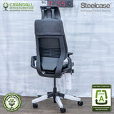 SG-0155 - Steelcase Gesture with Headrest  - Grade A