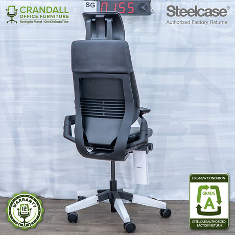 SG-0155 - Steelcase Gesture with Headrest  - Grade A