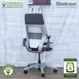 SG-0156 - Steelcase Gesture with Headrest  - Grade A