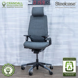 SG-0159 - Steelcase Gesture with Headrest  - Grade A