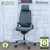 SG-0160 - Steelcase Gesture with Headrest  - Grade A