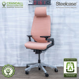 SG-0161 - Steelcase Gesture with Headrest  - Grade A