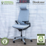 SG-0164 - Steelcase Gesture with Headrest  - Grade A