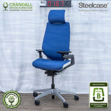 SG-0167 - Steelcase Gesture with Headrest  - Grade B