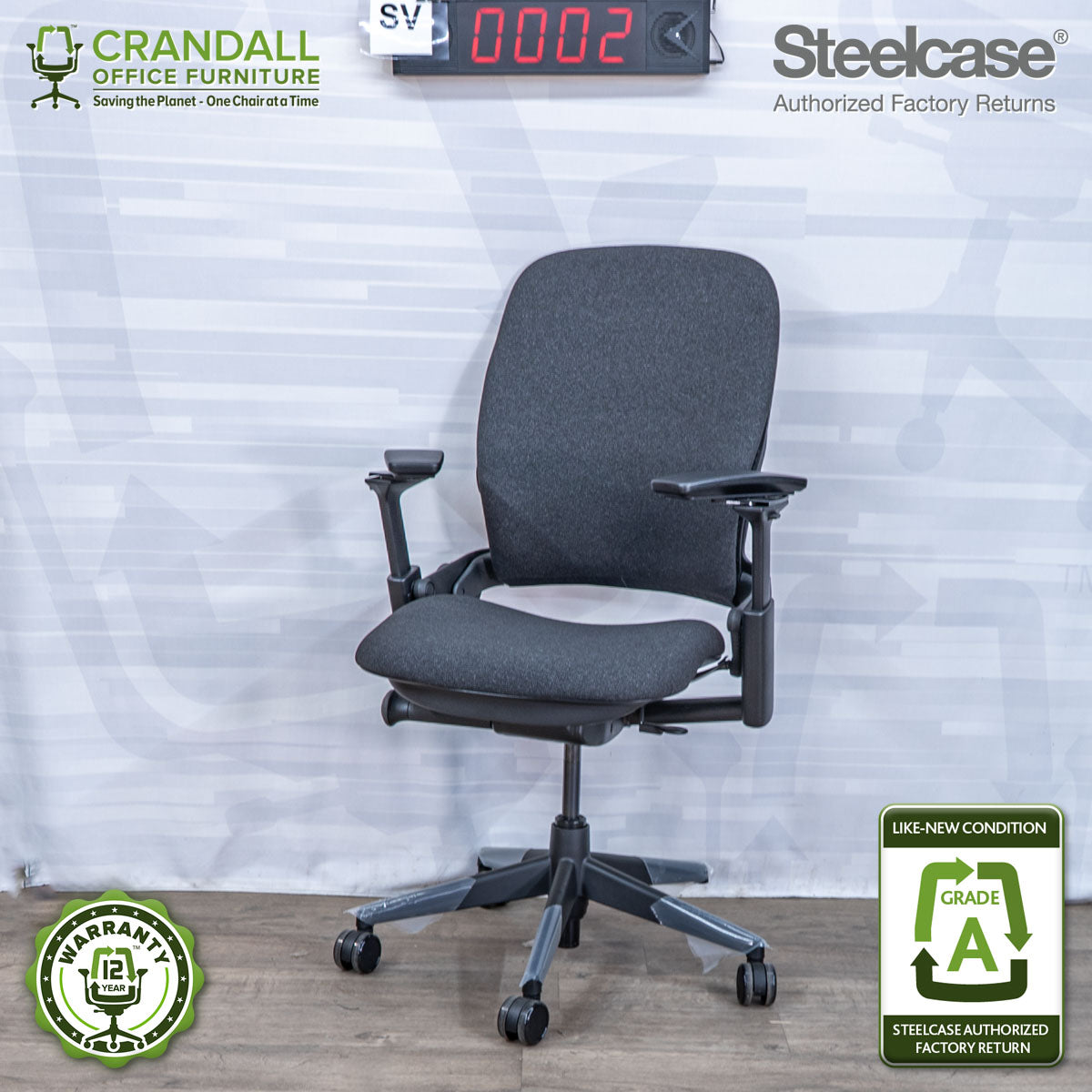 SL-0002 - Steelcase V2 Leap - Grade A