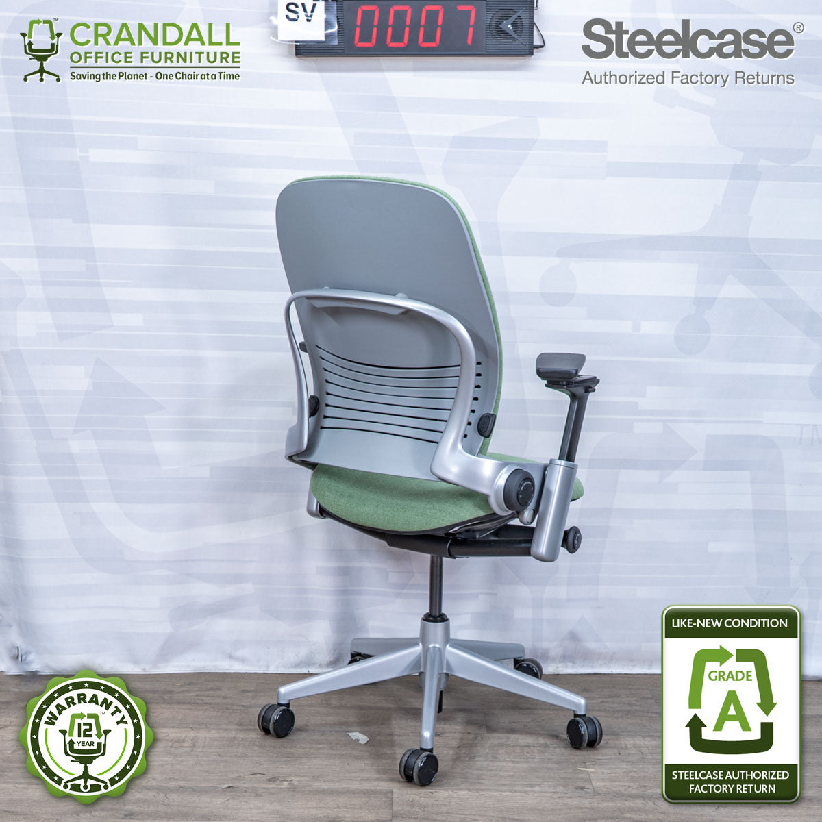 SL-0007 - Steelcase V2 Leap - Grade A