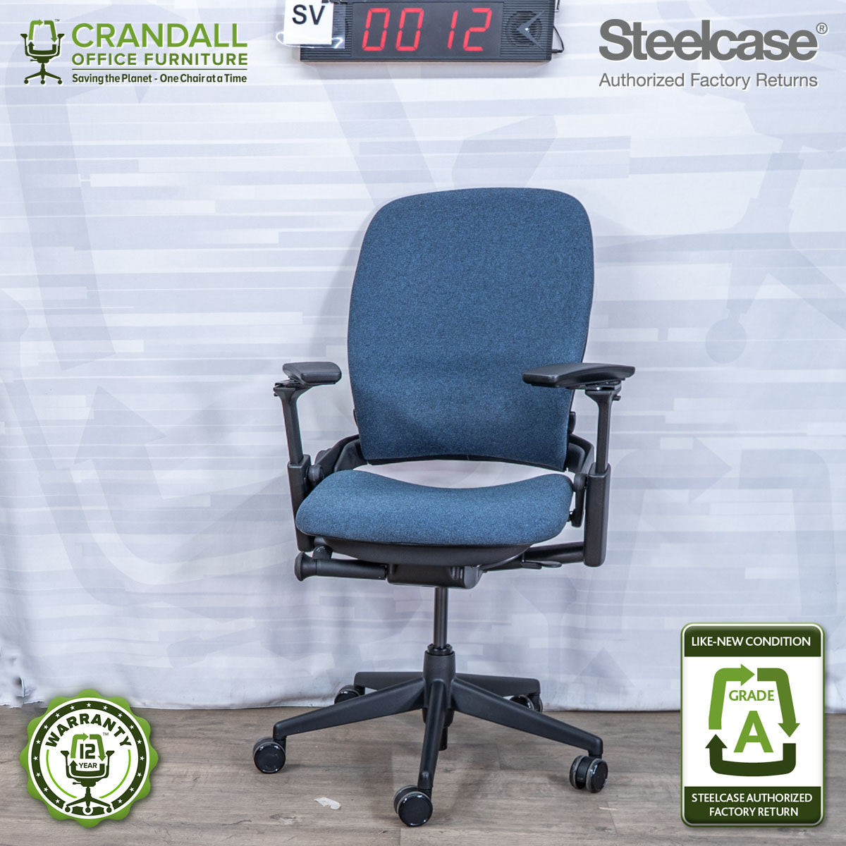 SL-0012 - Steelcase V2 Leap - Grade A