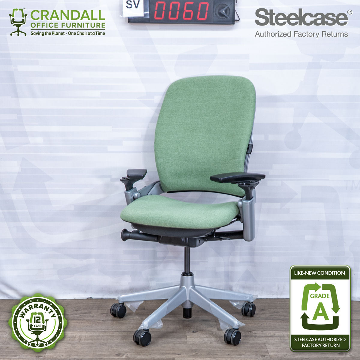 SL-0060 - Steelcase V2 Leap  - Grade A