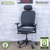 SL-0068 - Steelcase V2 Leap with Headrest  - Grade B