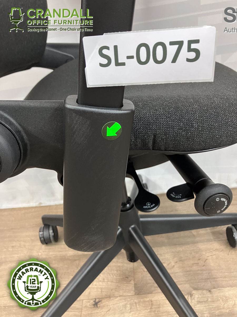 SL-0075 - Steelcase V2 Leap  - Grade B