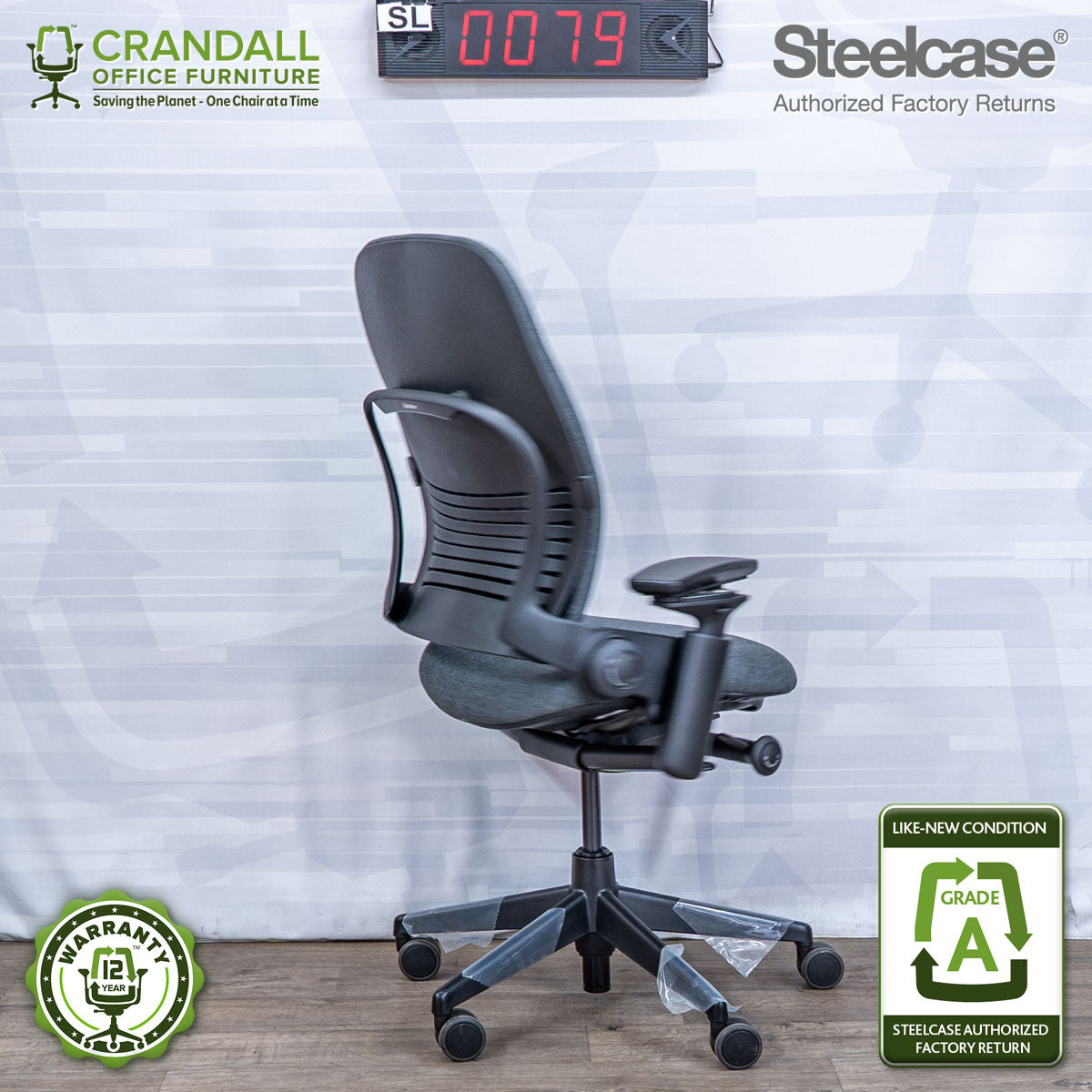 SL-0079 - Steelcase V2 Leap  - Grade A