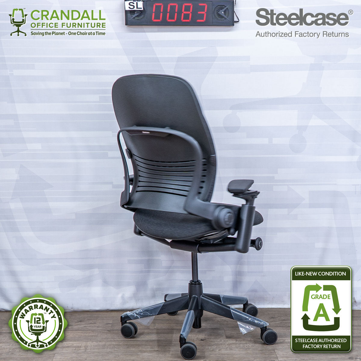 SL-0083 - Steelcase V2 Leap  - Grade A