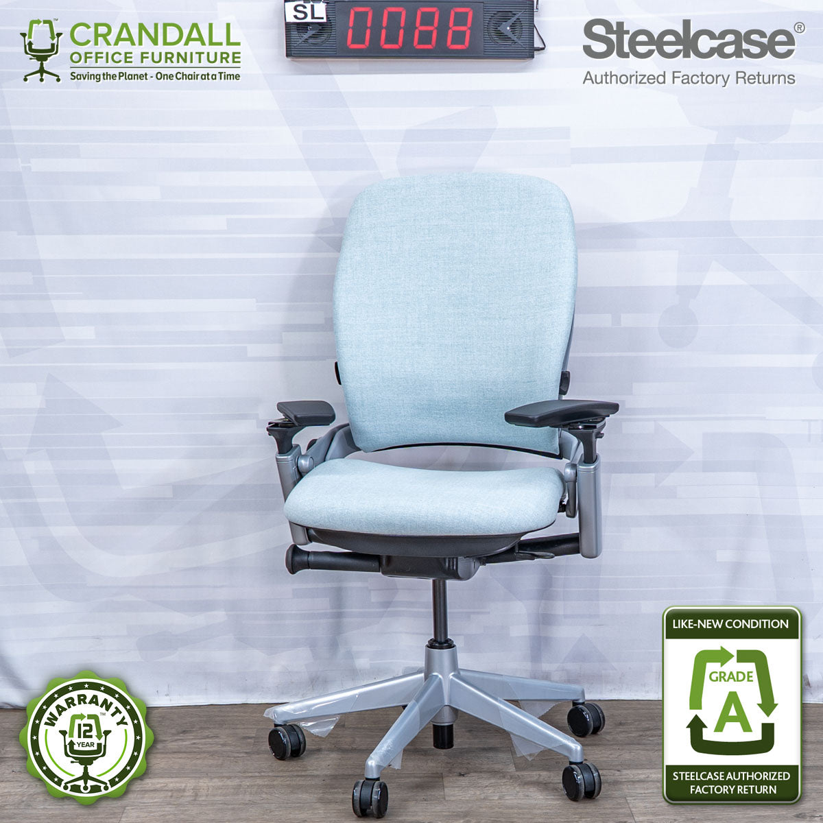 SL-0088 - Steelcase V2 Leap  - Grade A