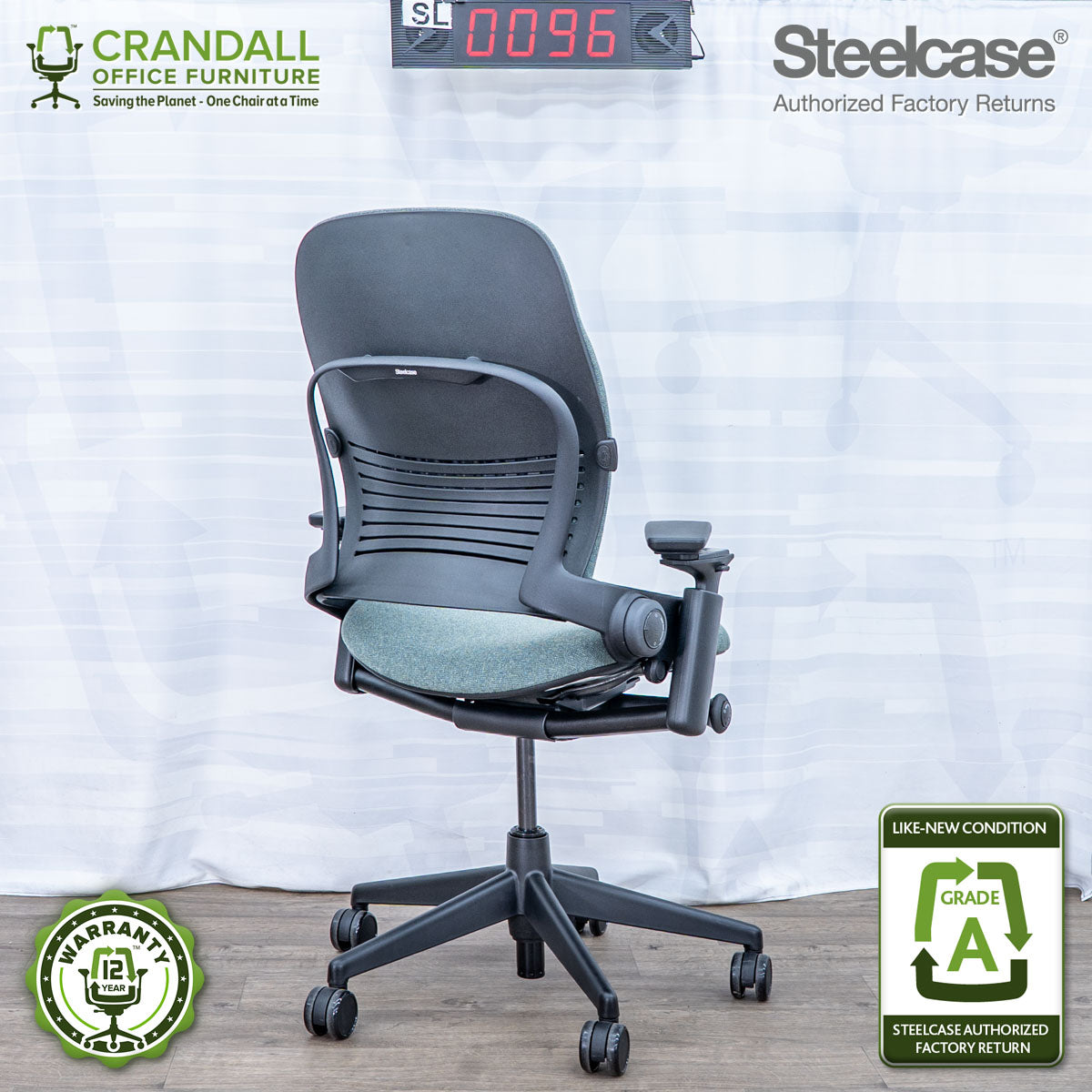 SL-0096 - Steelcase V2 Leap  - Grade A