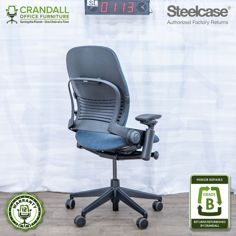 SL-0113 - Steelcase V2 Leap  - Grade B