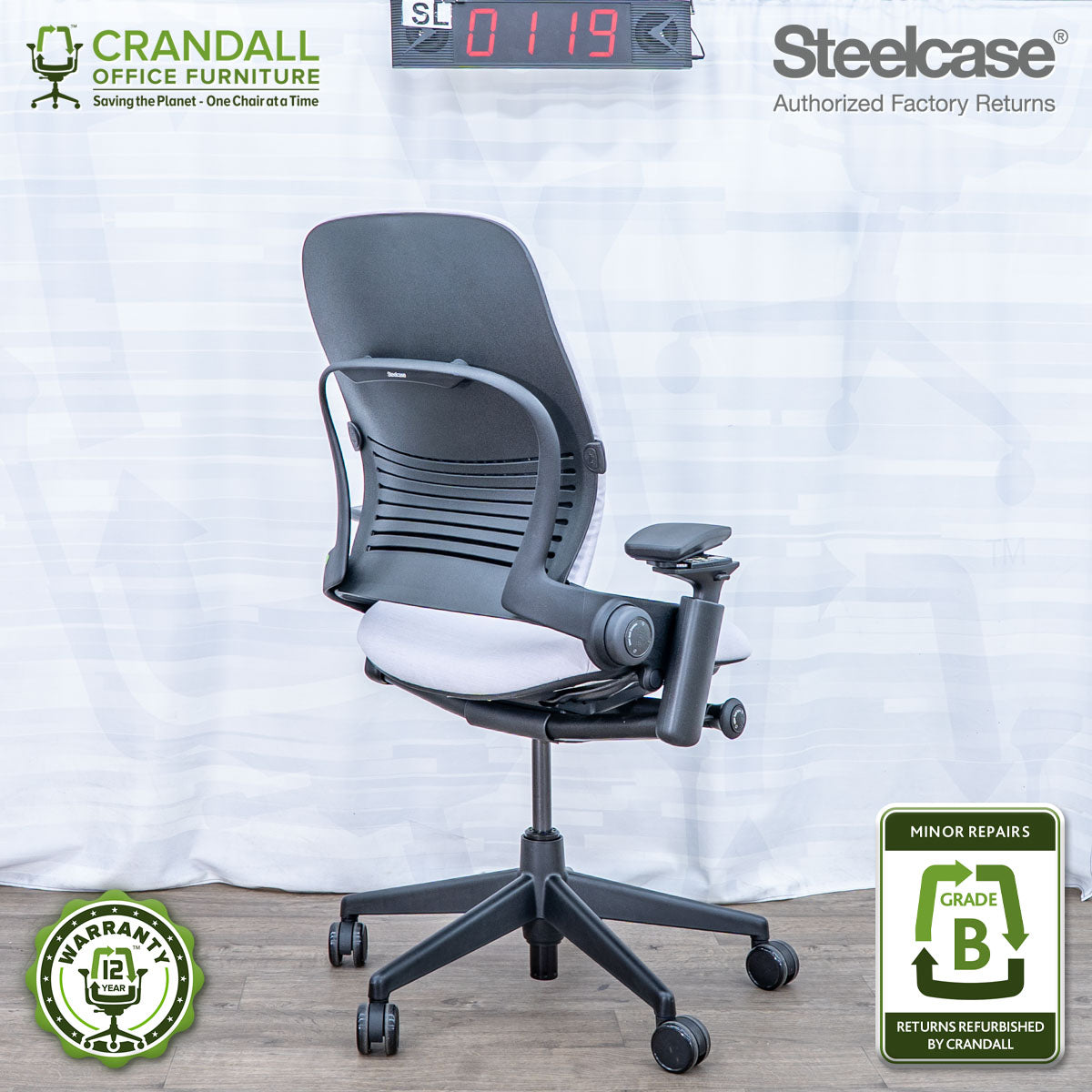 SL-0119 - Steelcase V2 Leap  - Grade B