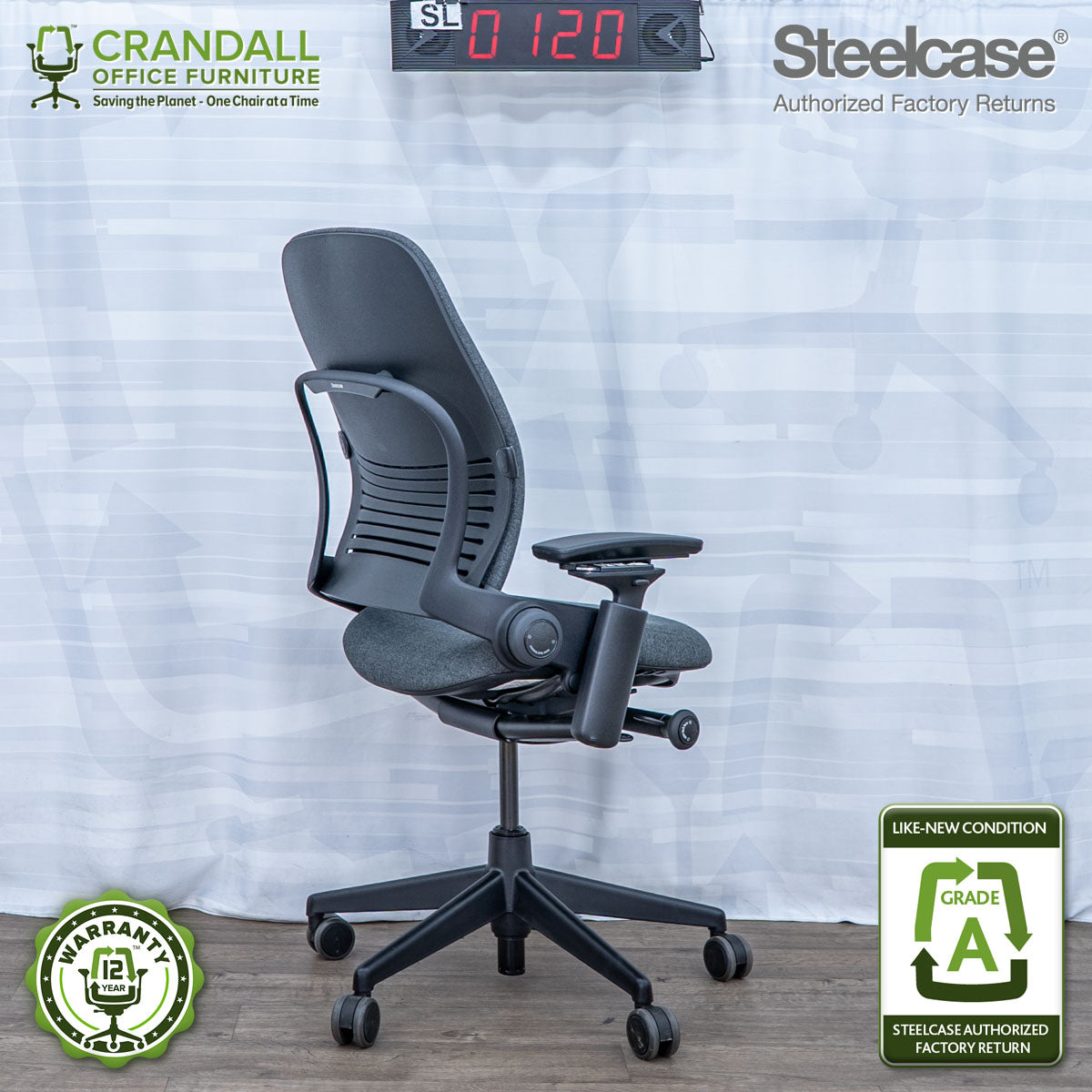 SL-0120 - Steelcase V2 Leap  - Grade A