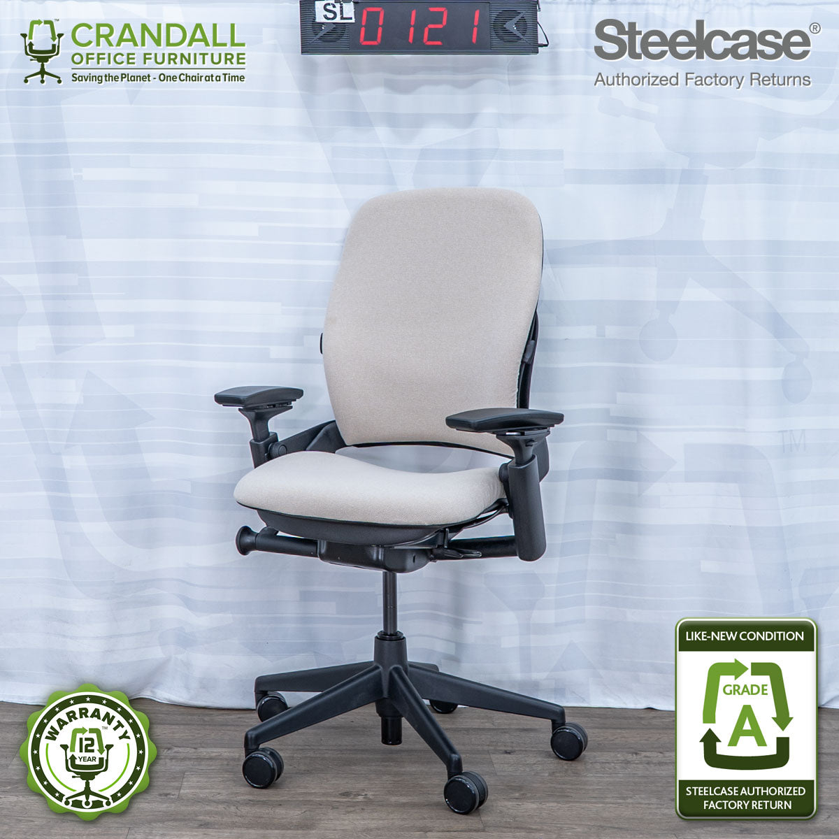 SL-0121 - Steelcase V2 Leap  - Grade A