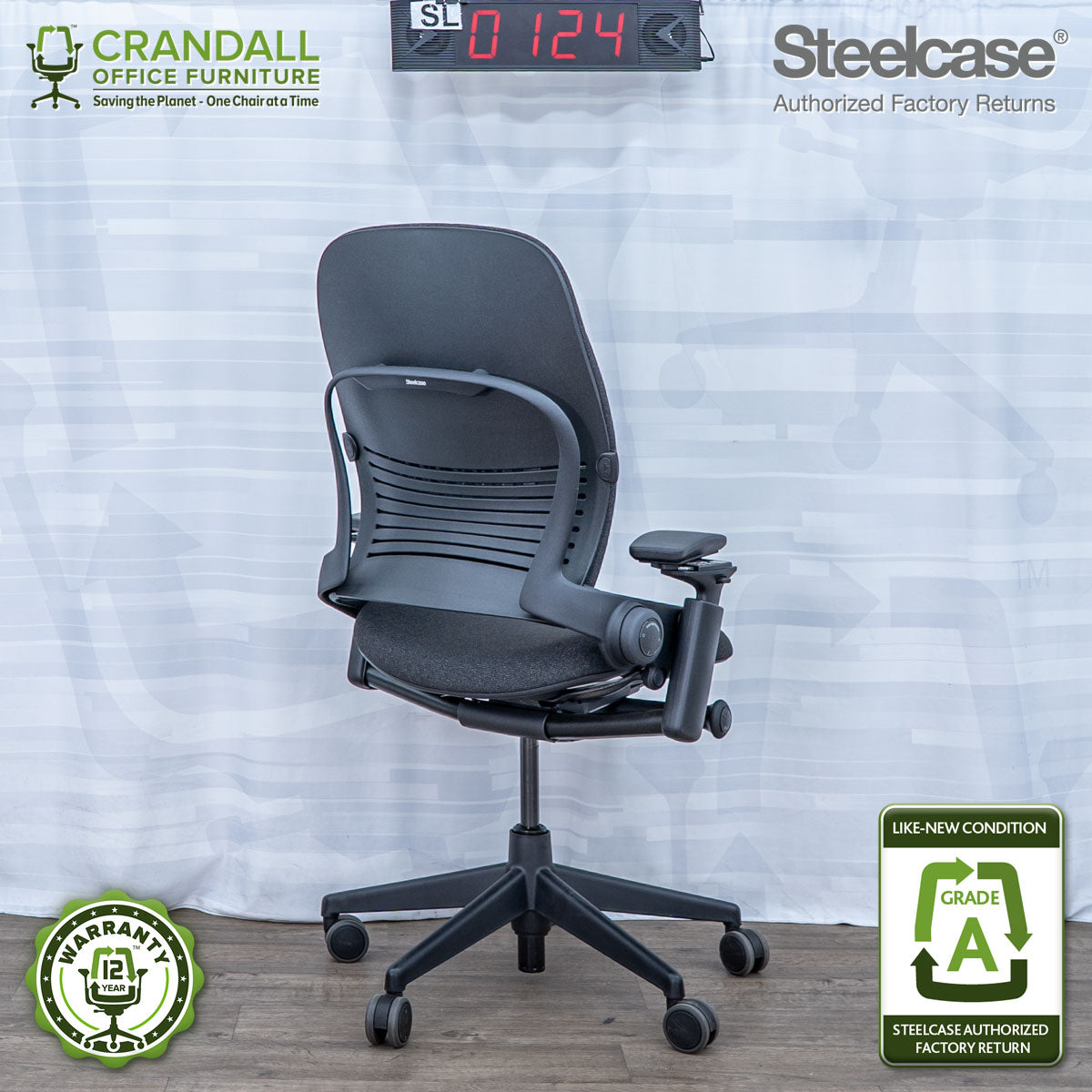 SL-0124 - Steelcase V2 Leap  - Grade A